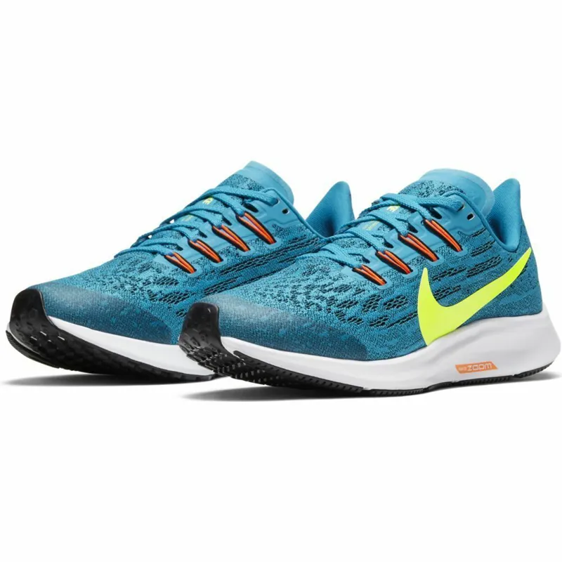 Nike Air Zoom Pegasus 36 GS Blue/Lemon-2